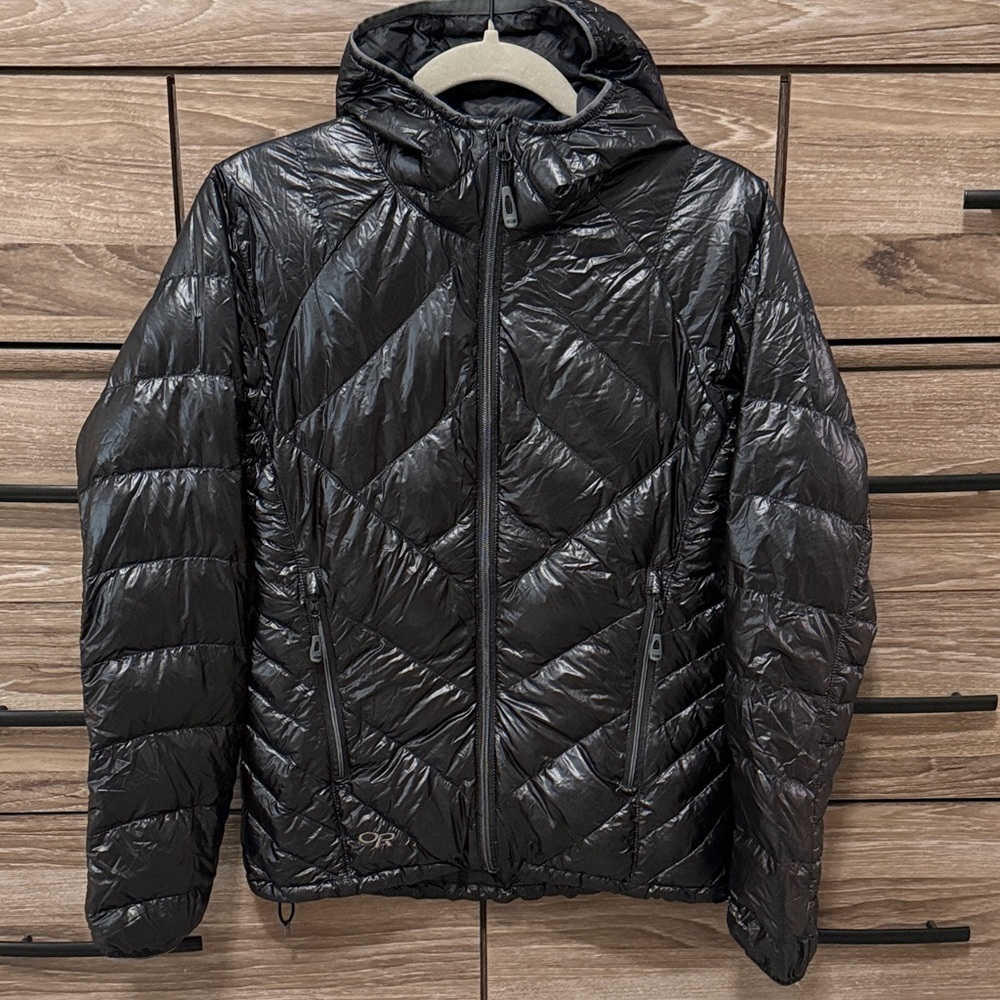 Outdoor Research Filament Hooded Jacket Size Small Black